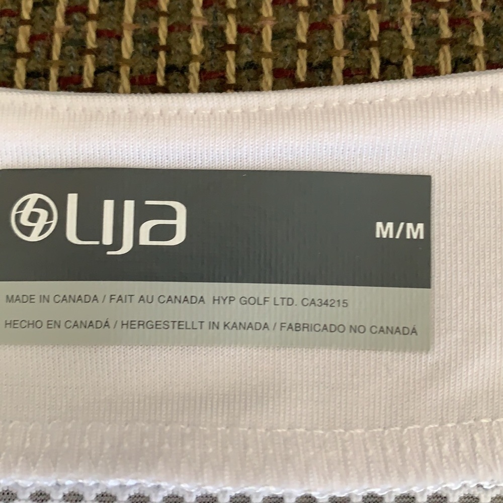 Lija White Tank Top, Size Medium - Picture 9 of 9